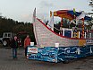 Rücktransport der Karnevalswagen